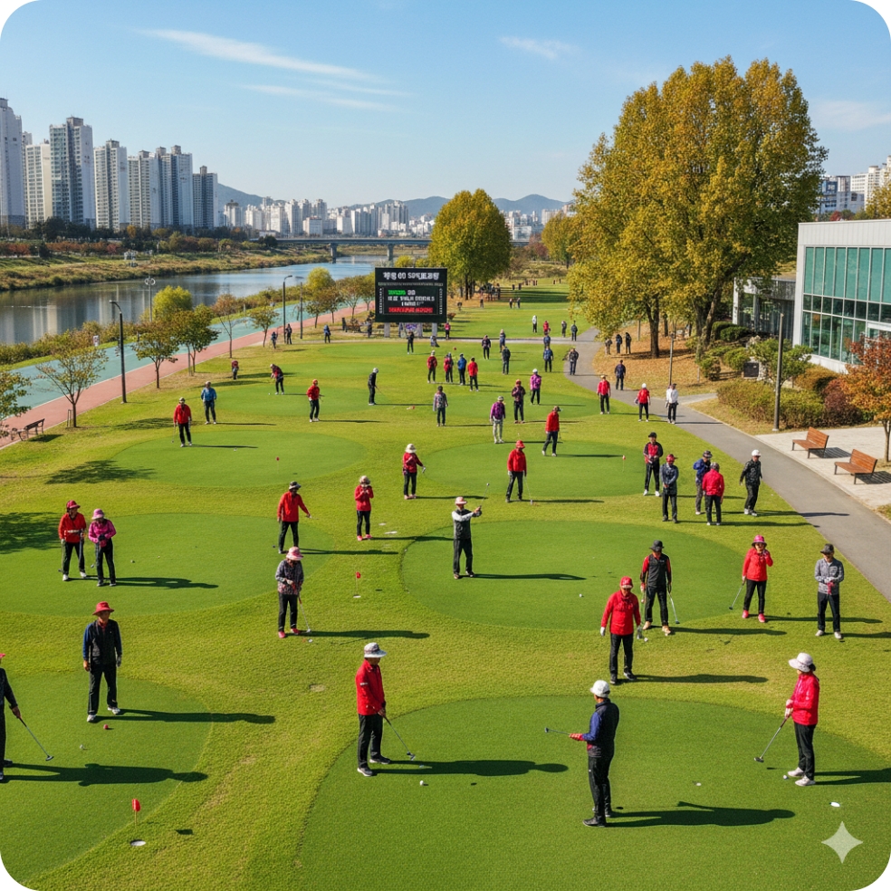 한국의 파크골프장 수와 문제점 및 개선방안 