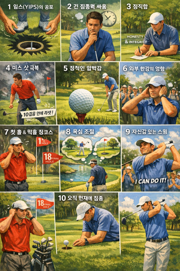 골프 멘탈의 중요성과 사례