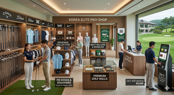 우리나라 18홀 골프장 프로샵 매출과 매출 향상 방법 및 개선 방법에 대해서 10가지 