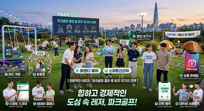 젊은 파크 골퍼들을 유치할 수 있는 방법 10가지
