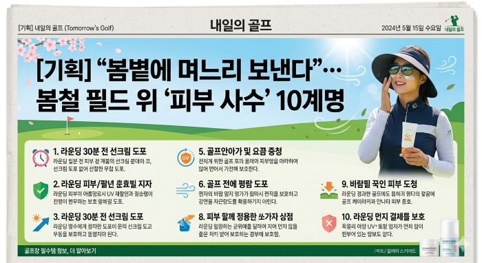  봄철 라운드시 피부 관리법