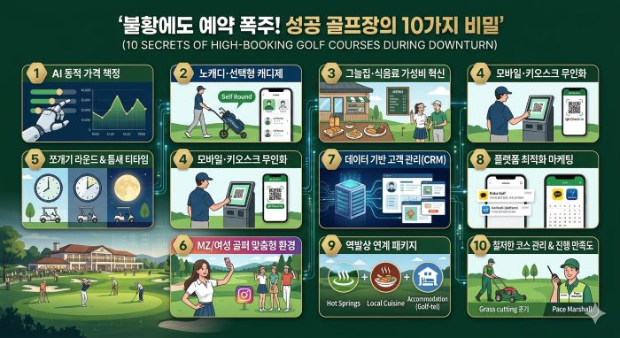 불황에도 예약 폭주 성공 골프장의 비밀 10 가지
