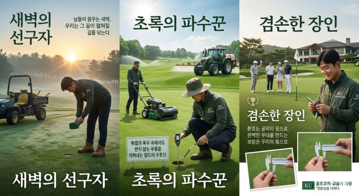 그린키퍼(Green Keeper) 예찬 - 숭고한 노고와 자부심을 담아, 가슴에 새겨지는 10가지 명언