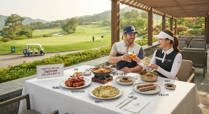  미쉐린 가이드 부럽지 않다... 골퍼들의 입맛을 사로잡는 그늘집에 반란