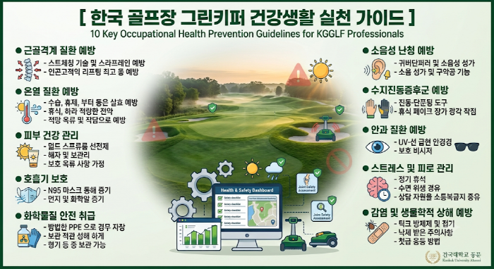 골프장 그린키퍼의 직업병 10가지
