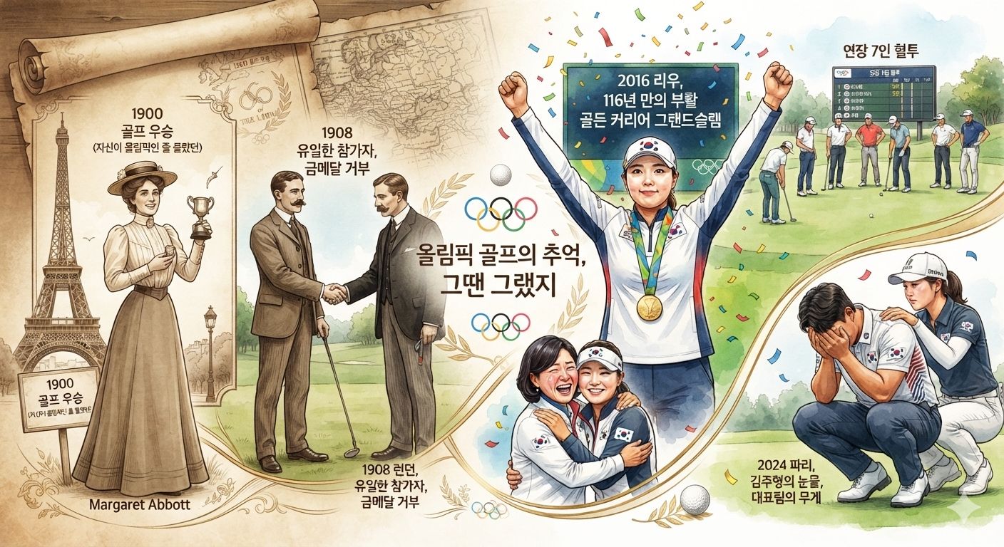  올림픽 골프의 역사, 그땐 그랬지!!!
