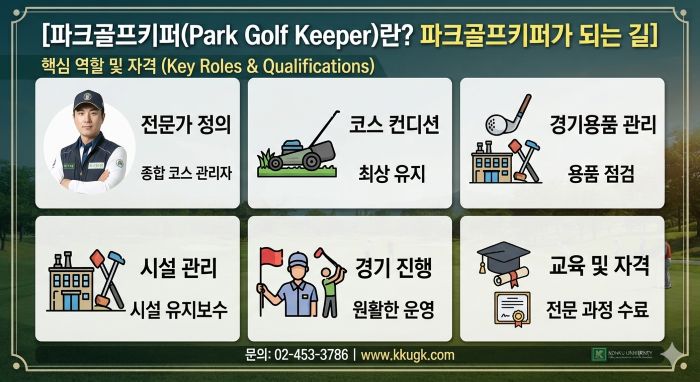 파크골프키퍼(Park Golf Keeper)란? 파크골프키퍼가 되는 길 